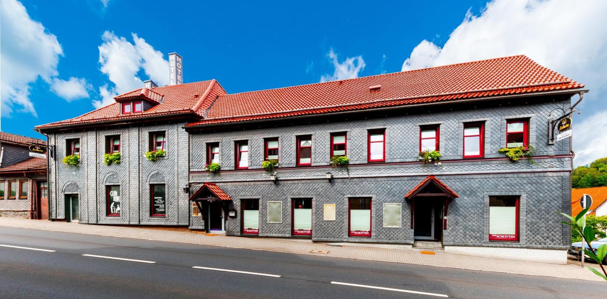 Pension Zum Schotten Zella-Mehlis Buitenkant foto